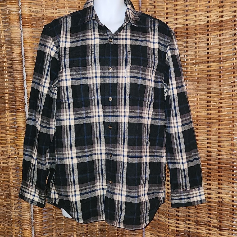 Carhartt Original Fit Plaid Flannel Shirt M